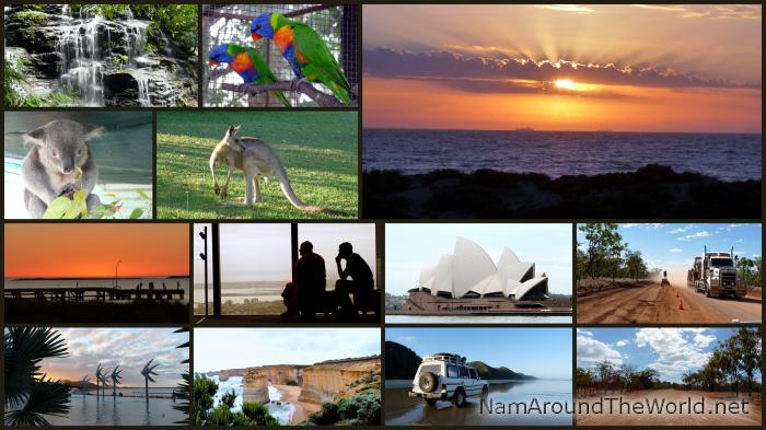 Photo montage Australie Photo montage Australie