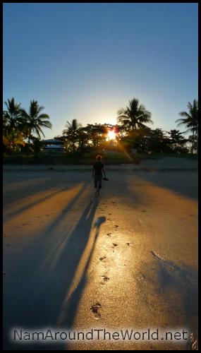 Rollingstone beach, coucher de soleil | Sunset